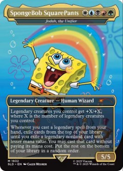 Jodah, the Unifier - SpongeBob SquarePants Secret Lair Drop - SpongeBob SquarePants